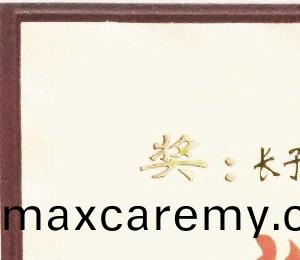 获奖(jiang)证书(shu)